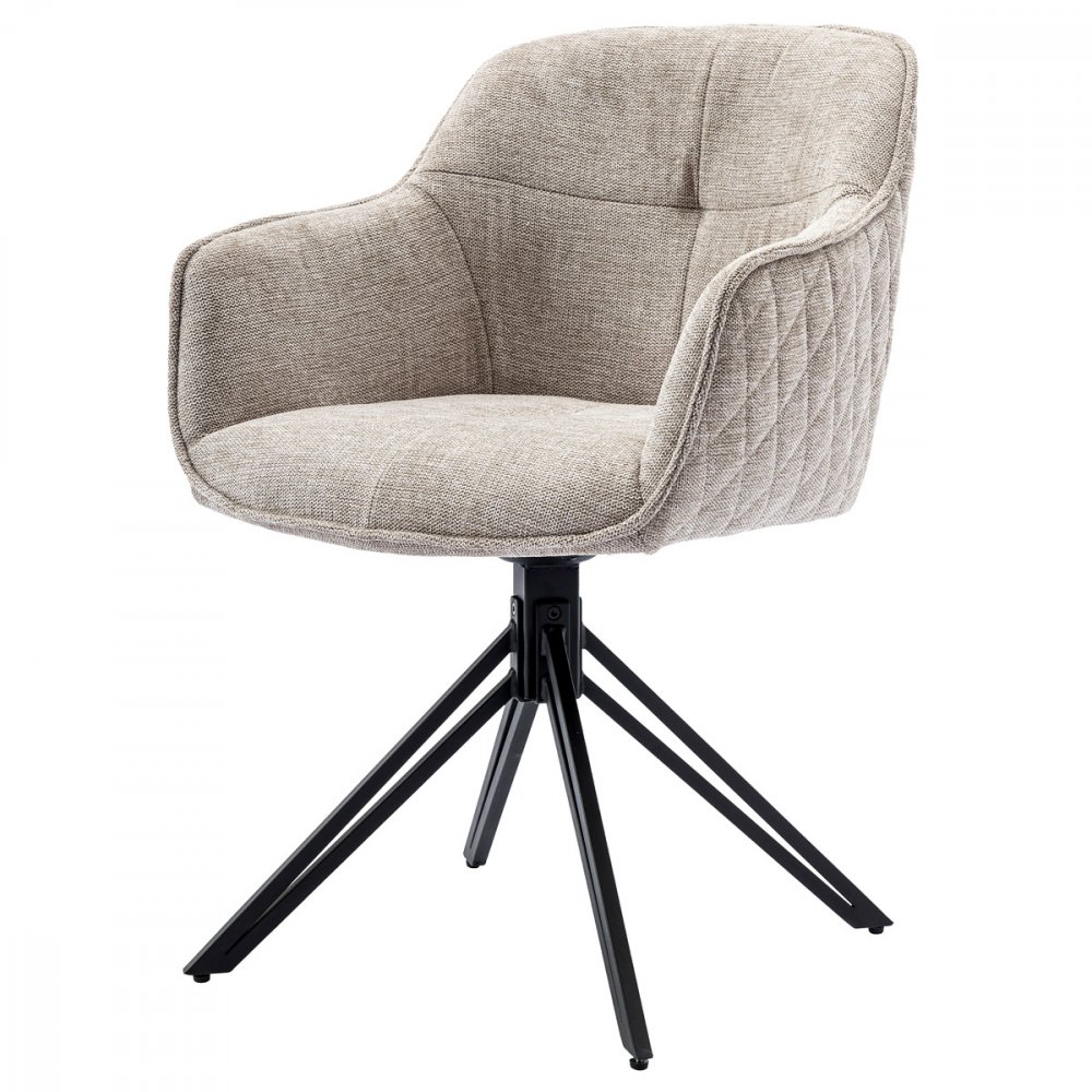 Otočné jídelní křeslo HC-533 Autronic Krémová Obrázek