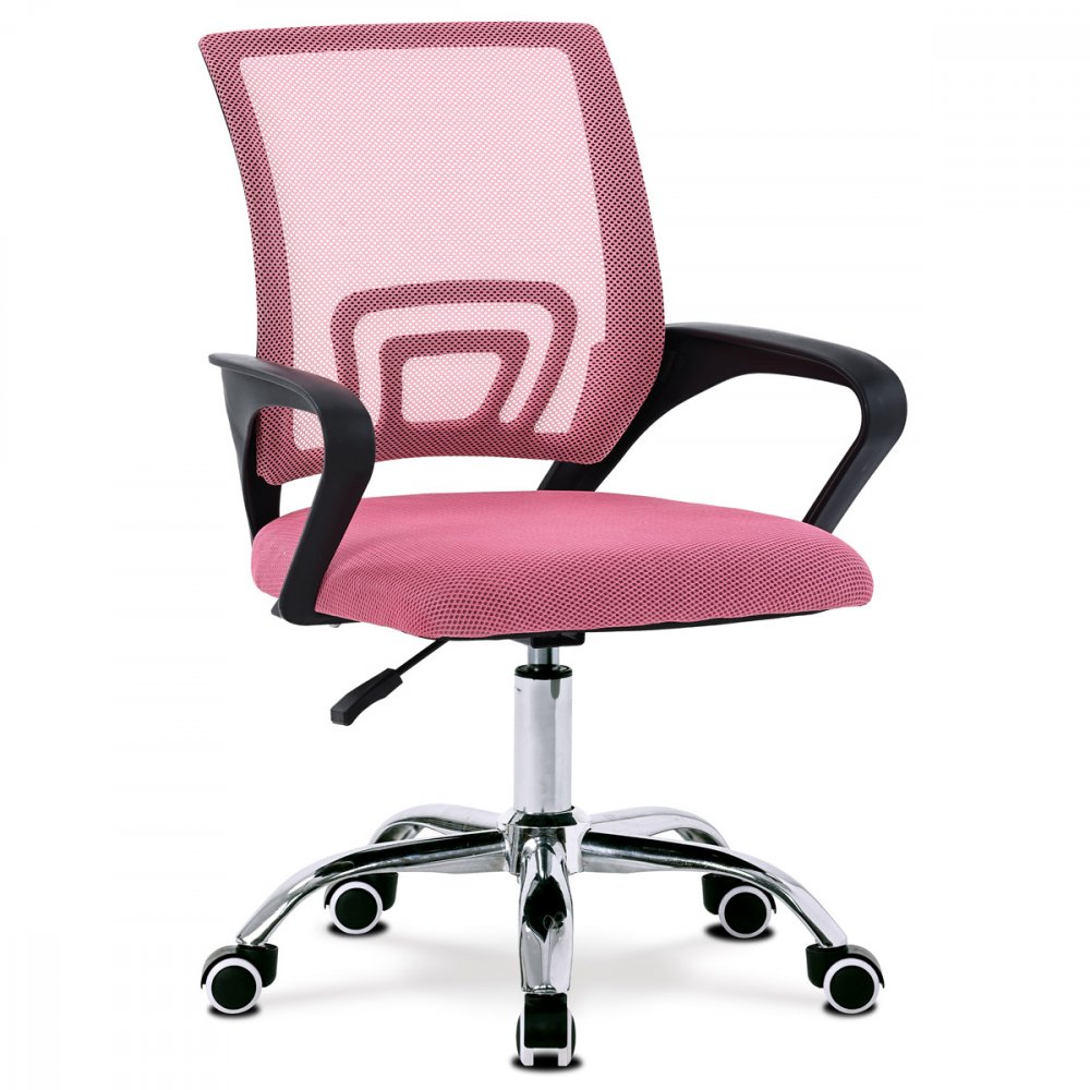 E-shop Kancelářská židle KA-L103 Růžová,Kancelářská židle KA-L103 Růžová