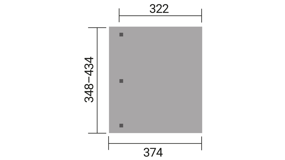 Drevená záhradná pergola 672 Weka