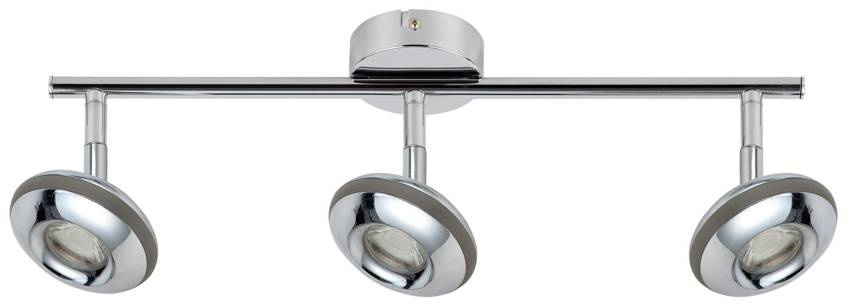 Nástenná LED lampa 3x6W 50cm SKIPPER STRIP COB CHRÓM