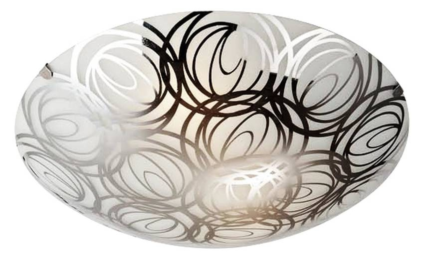 Hodvábna stropná lampa E27