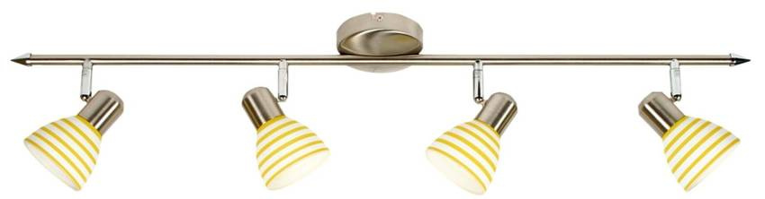 Stropná lampa Citrona 4xG9 matný nikel