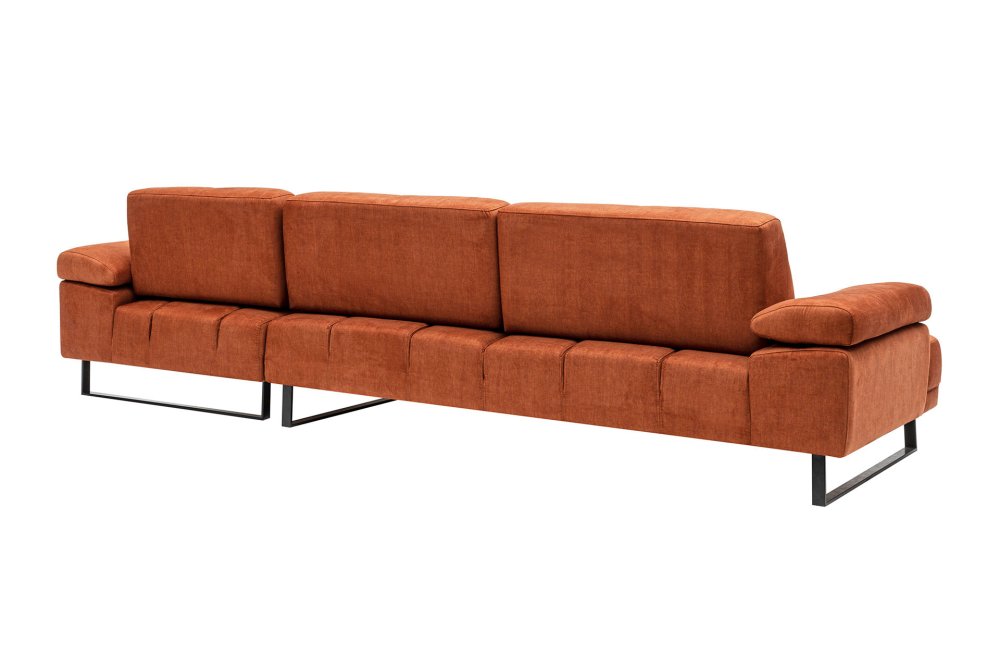 Rohová sedací souprava Mustang Small Right - Orange (obrázek 6)