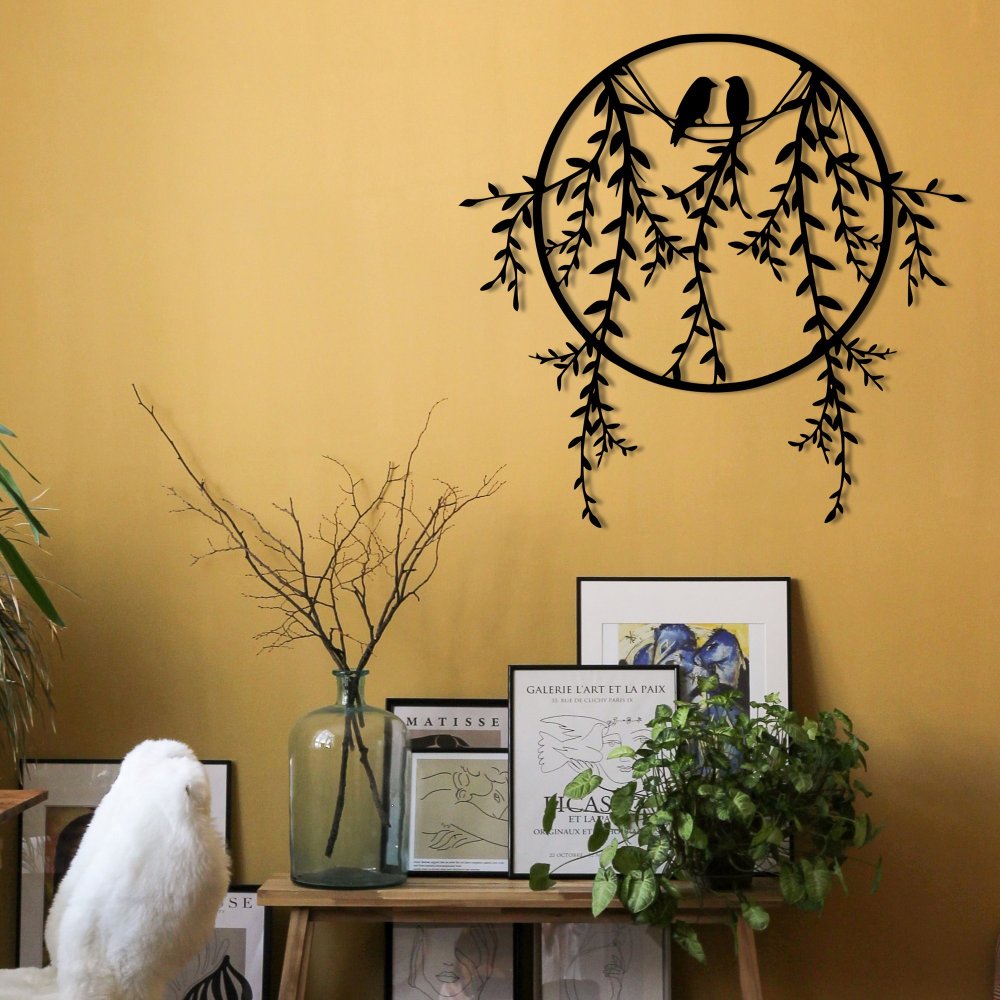 Dekoratívny kovový doplnok na stenu Sirayet