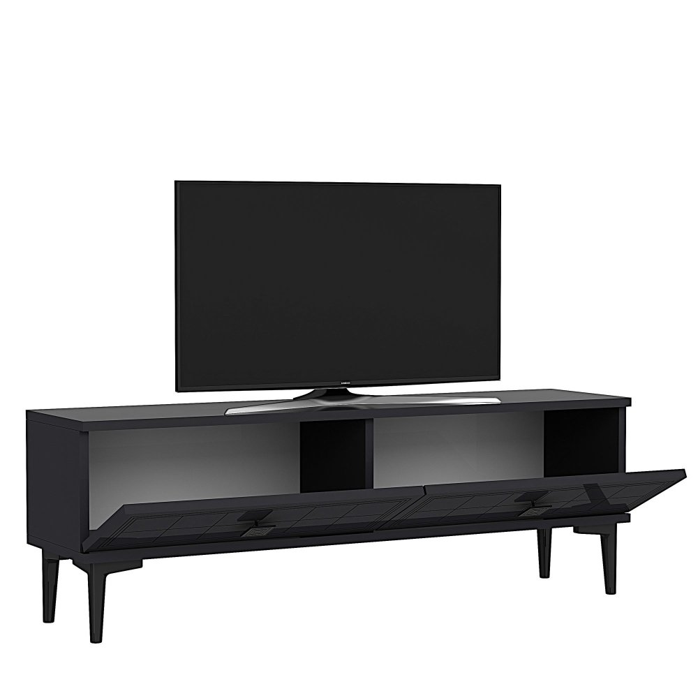 TV stolek Yuka 120 - Anthracite (obrázek 4)