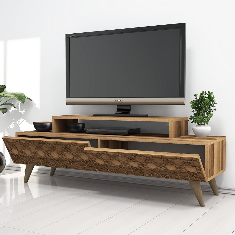 TV stolek City - Walnut (obrázek 5)