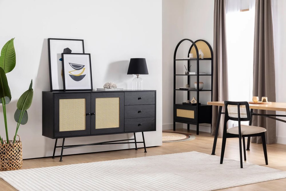 Konzolový stolík Nala 160 - Black