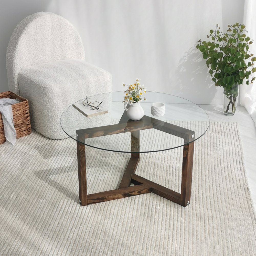 Konferenční stolek Miro - Walnut (obrázek 6)
