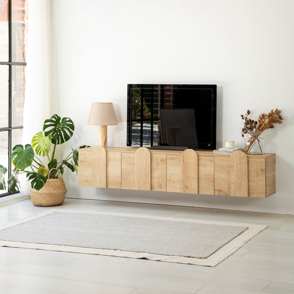 TV stolek New Line -Sapphire Oak (obrázek 6)