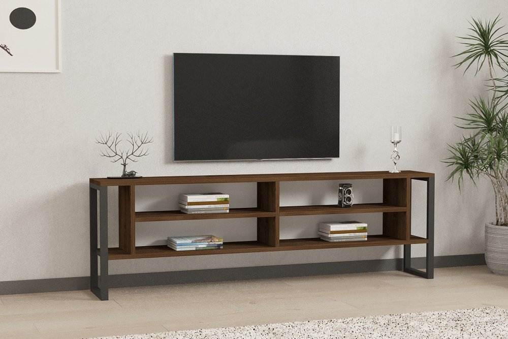 TV stolík Cupe - Walnut