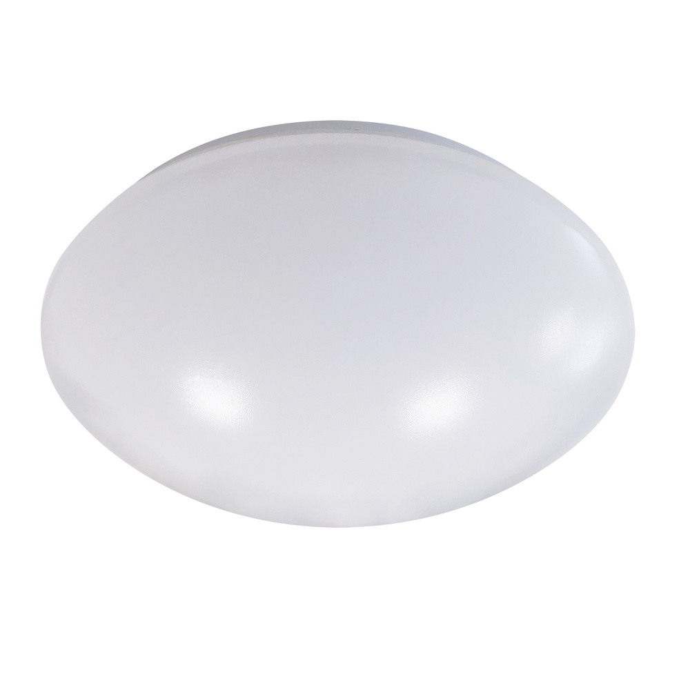 Levně BELINA LAMPA SUFITOWA PLAFON 33CM 24W LED 4000K KLOSZ BIAŁY