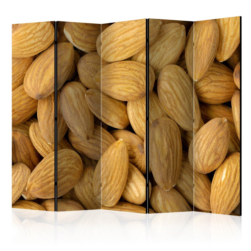 Paraván Tasty almonds Dekorhome 225x172 cm (5-dílný),Paraván Tasty almonds Dekorhome 225x172 cm (5-d