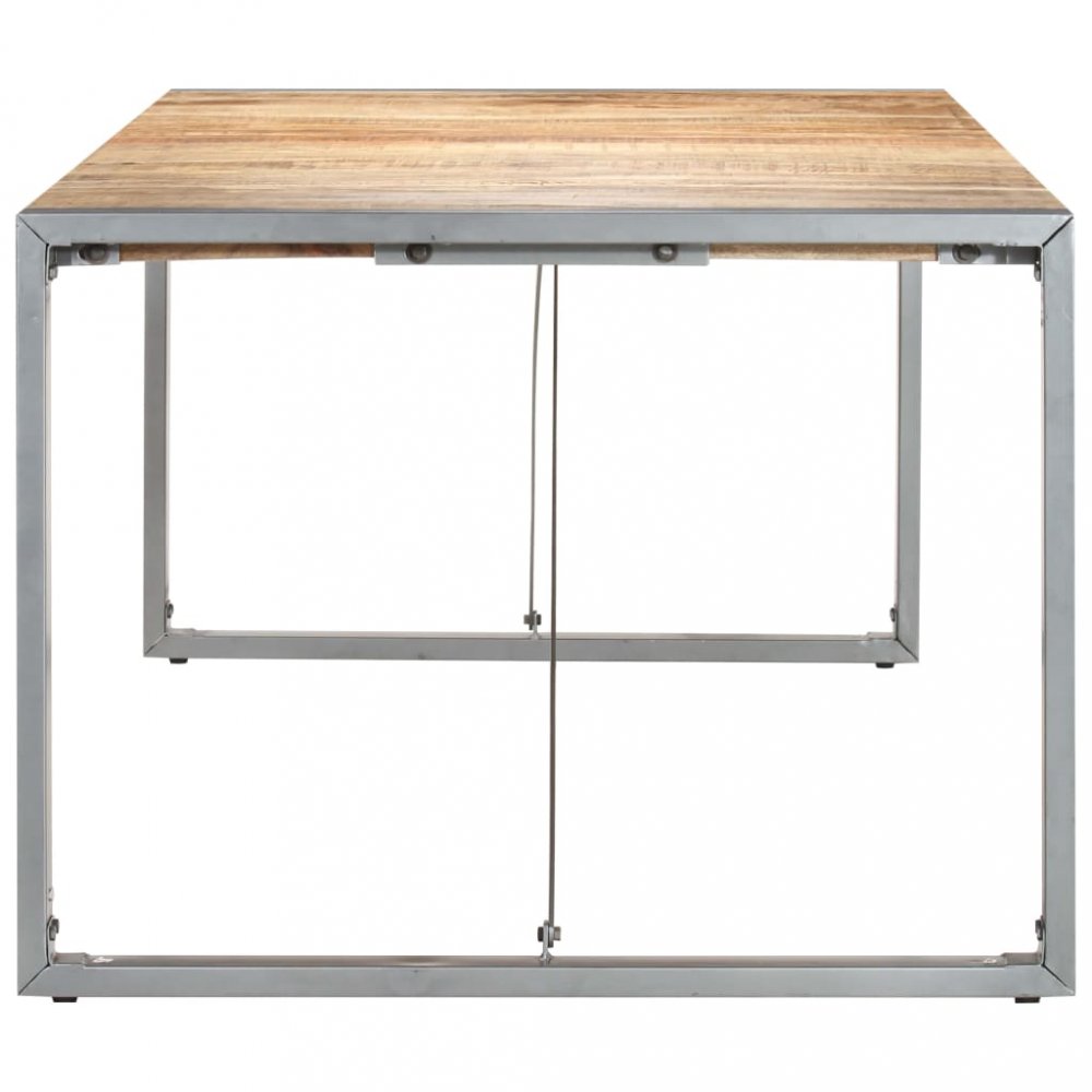 Jedálenský stôl hnedá / sivá Dekorhome 180x90x75 cm