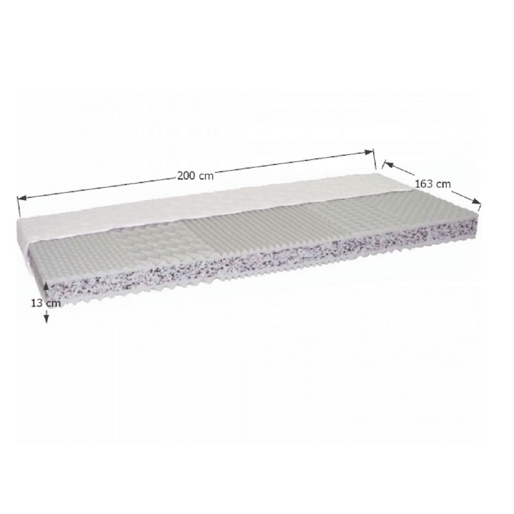 E-shop Penový matrac CATANIA ECO Tempo Kondela 163 x 200 cm