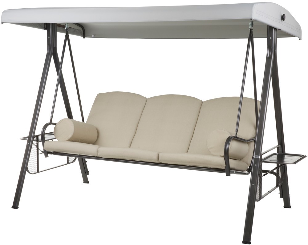 Zahradní houpačka SALERNO Rojaplast Krémová Obrázek