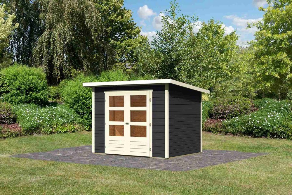 Drevený záhradný domček STOCKACH 3 Lanitplast