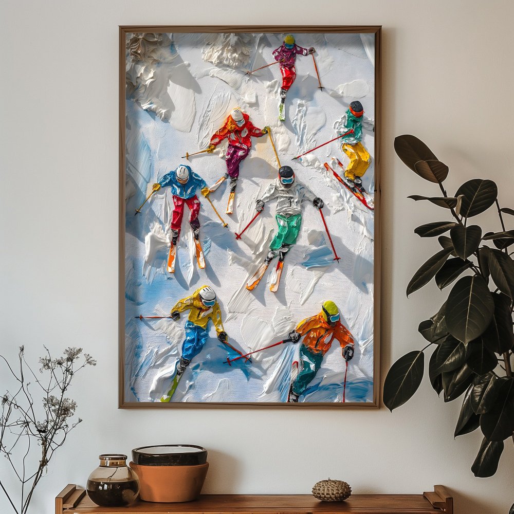 Dekoratívny rámovaný obraz z MDF HUM075