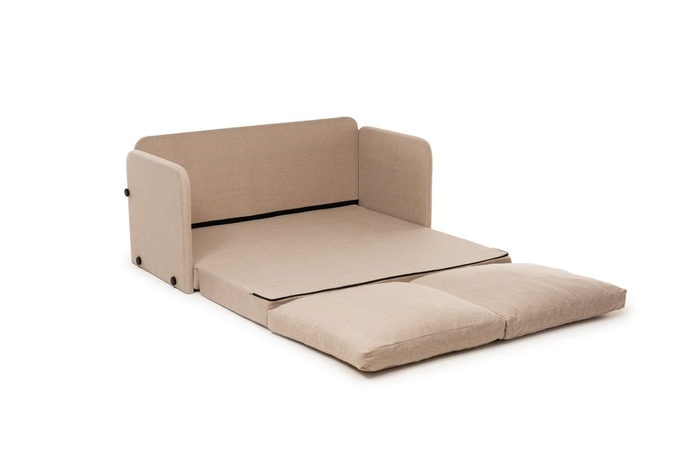 Dvoumístná rozkládací pohovka Saga XL 2-Seater - Beige (obrázek 6)