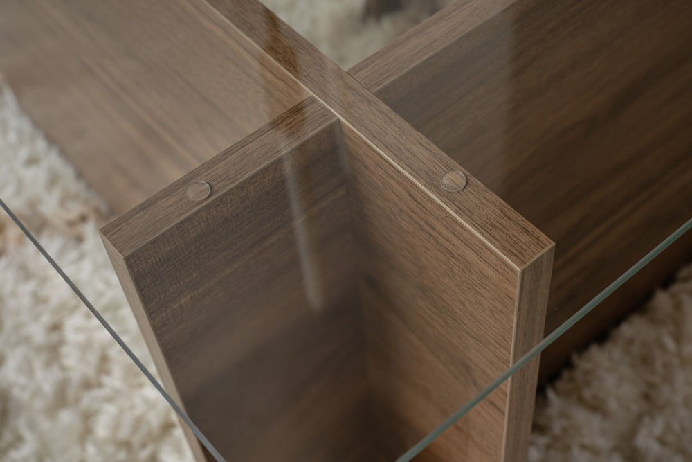 Konferenční stolek Vetrino - Walnut (obrázek 7)