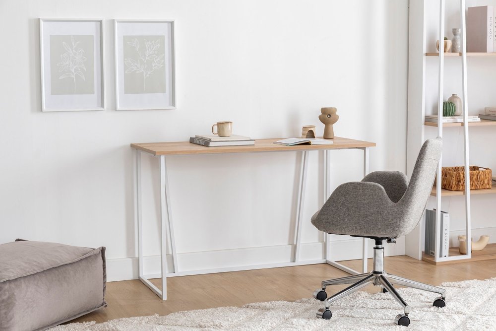 Písací stôl Lissa - White