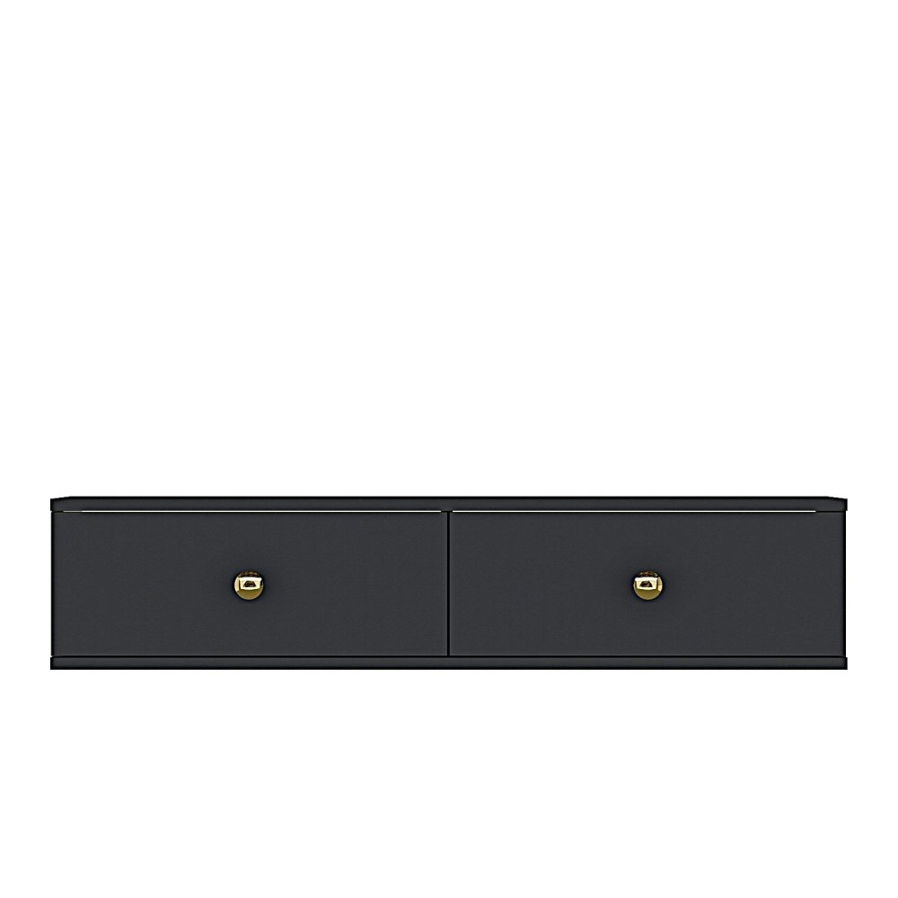TV stolek Zuzu 120 - Anthracite, Gold (obrázek 2)