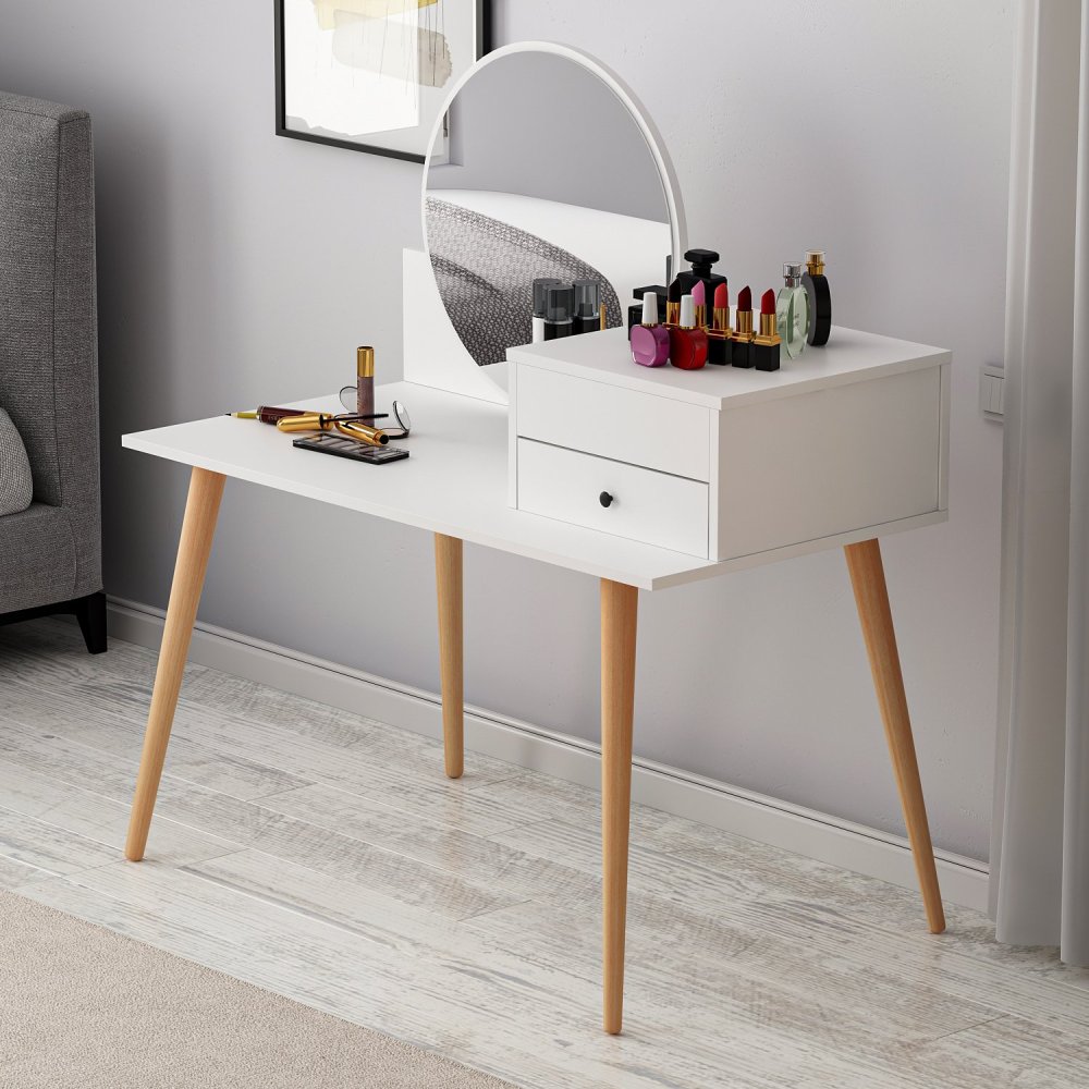 Toaletný stolík Angel - White