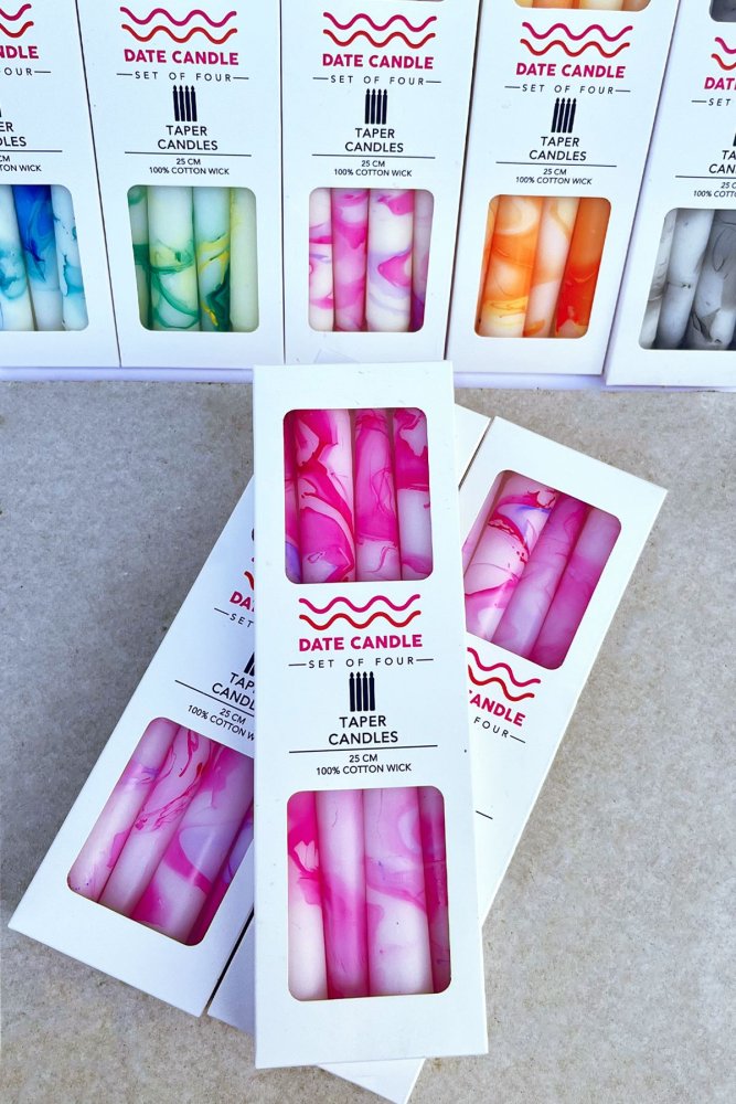 Sviečka Date Candle - Pink