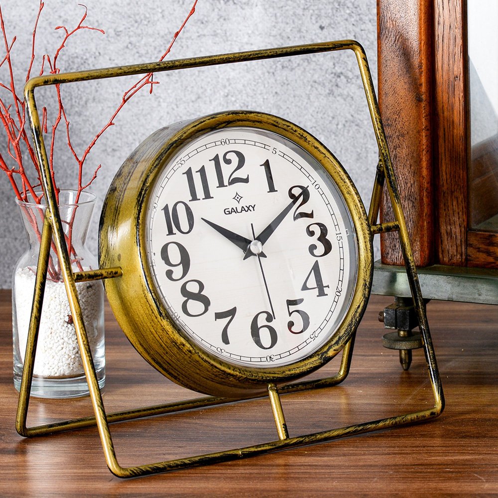 Dekoratívne hodiny Metallo - Gold