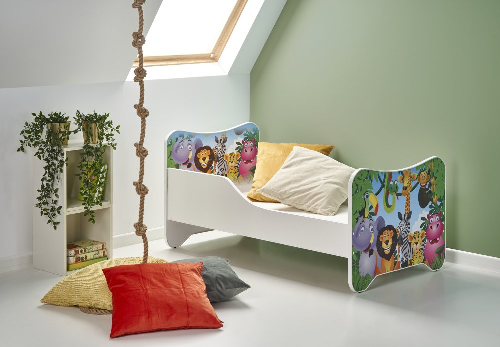 Dětská postel HAPPY JUNGLE Halmar
