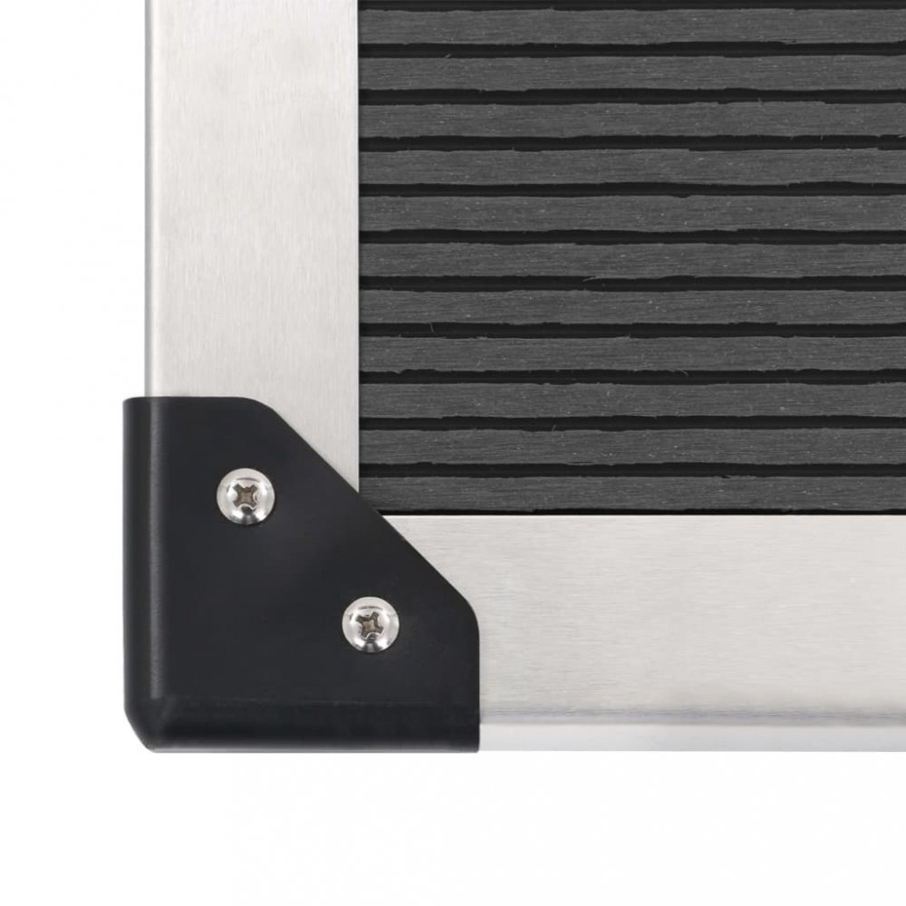 Zahradní sprcha s vaničkou Dekorhome Šedá Obrázek