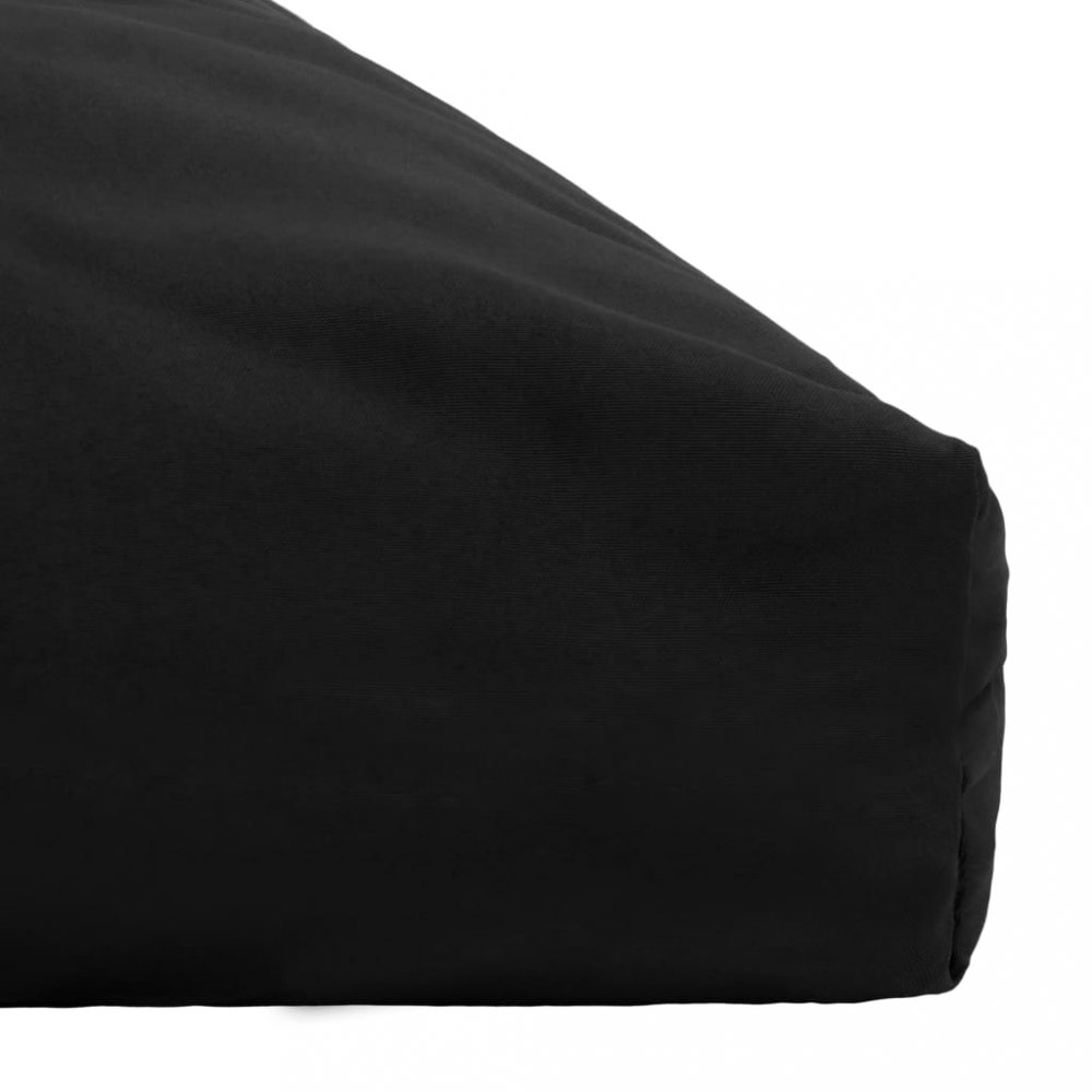 Vodeodolná poduška na sedadlo 120x80 cm Dekorhome Čierna