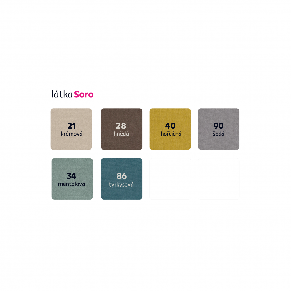 Rozkládací sedací souprava PASAT Tempo Kondela Pravé Obrázek