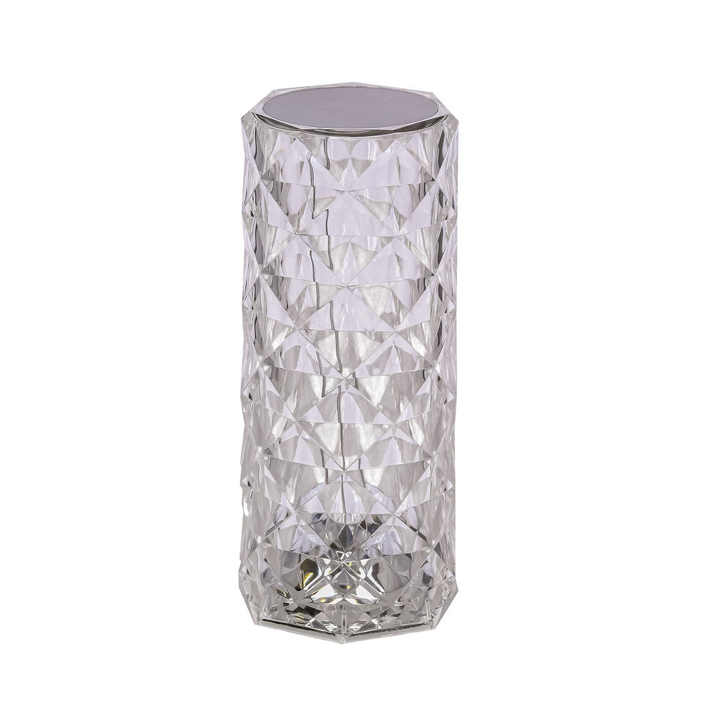 Stolová lampa BRILLO V-21,5 cm bezfarebná 2W LED USB 3000, 4000, 6000K TOUCH ME