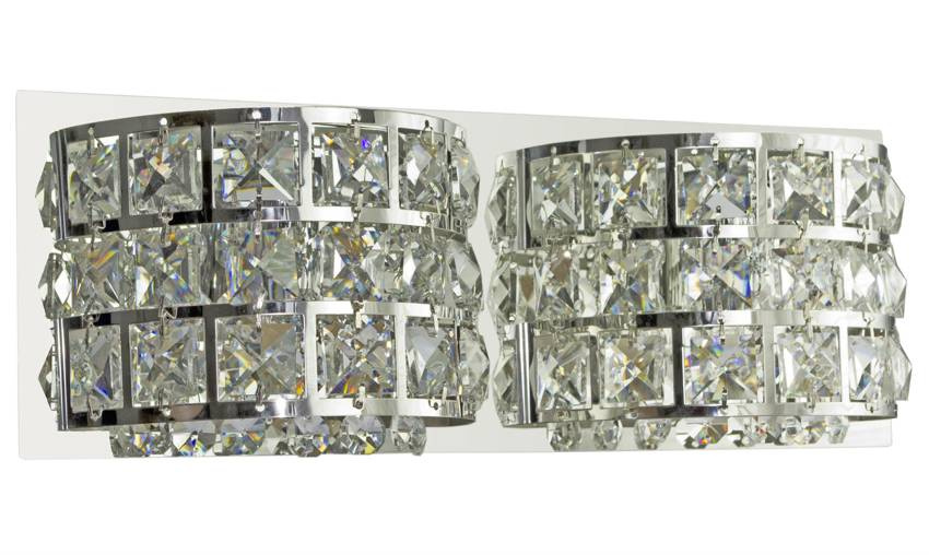 Nástenná lampa Saturn G9 chróm