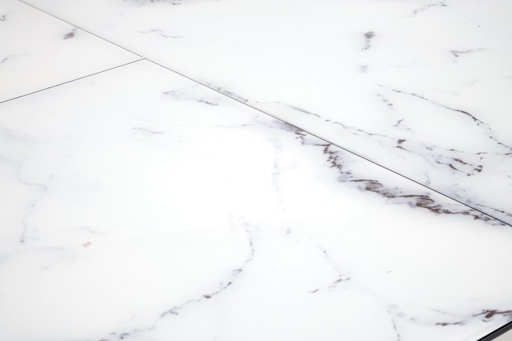 Stùl Vertigo 130/180 Černá Marmur/Černá Obrázek