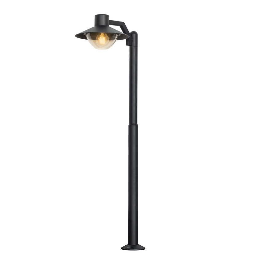 Záhradná lampa Cosmos malá 36,5x105cm čierna 1x40W E27 IP44