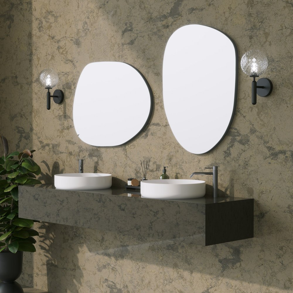 Dekorativní zrcadlo Gusto Mirror - Black (obrázek 7)