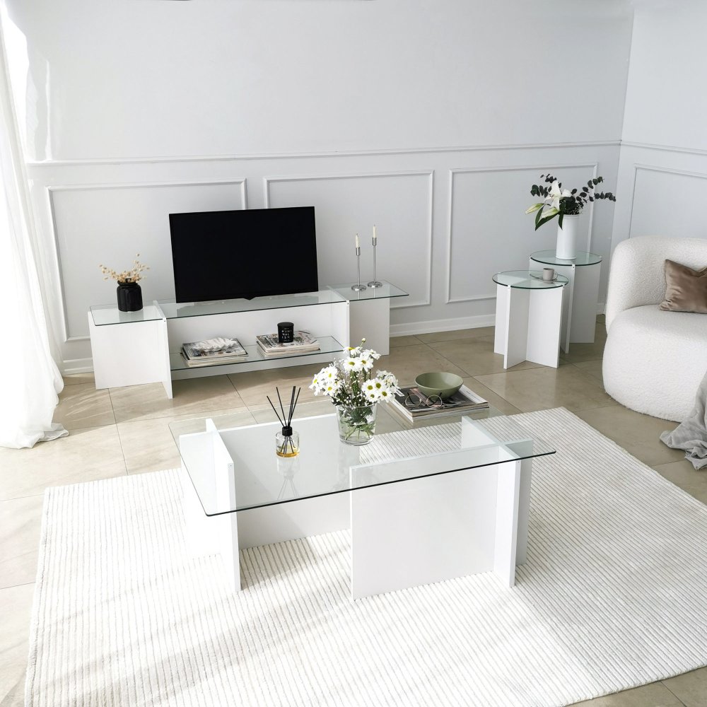 TV stolek Escape TV - White (obrázek 5)