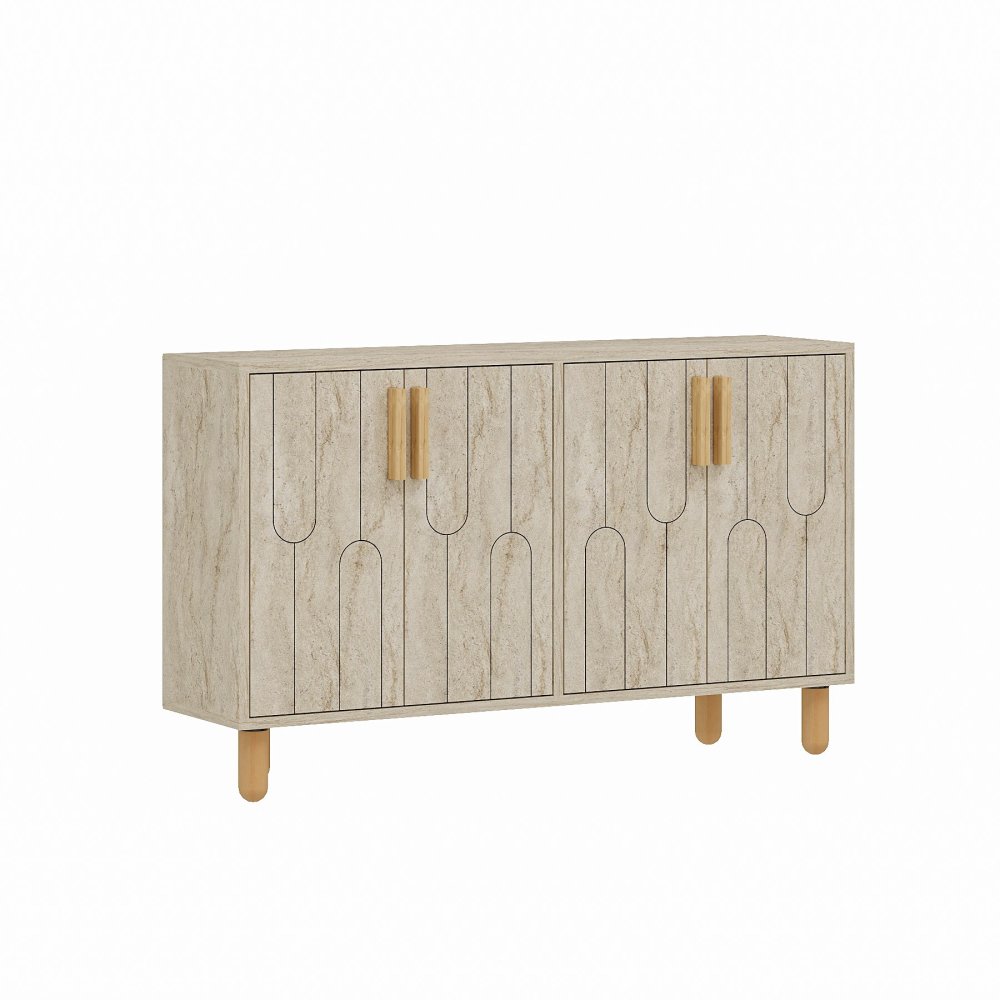 Konzolový stolík Vincent - Traverten