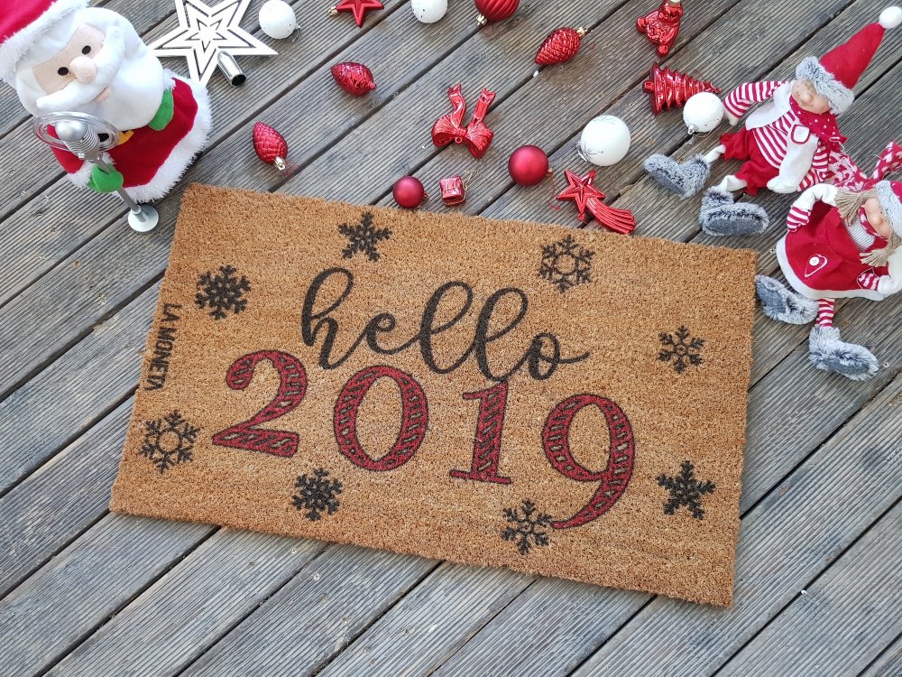 Coco Doormat Hello 2019
