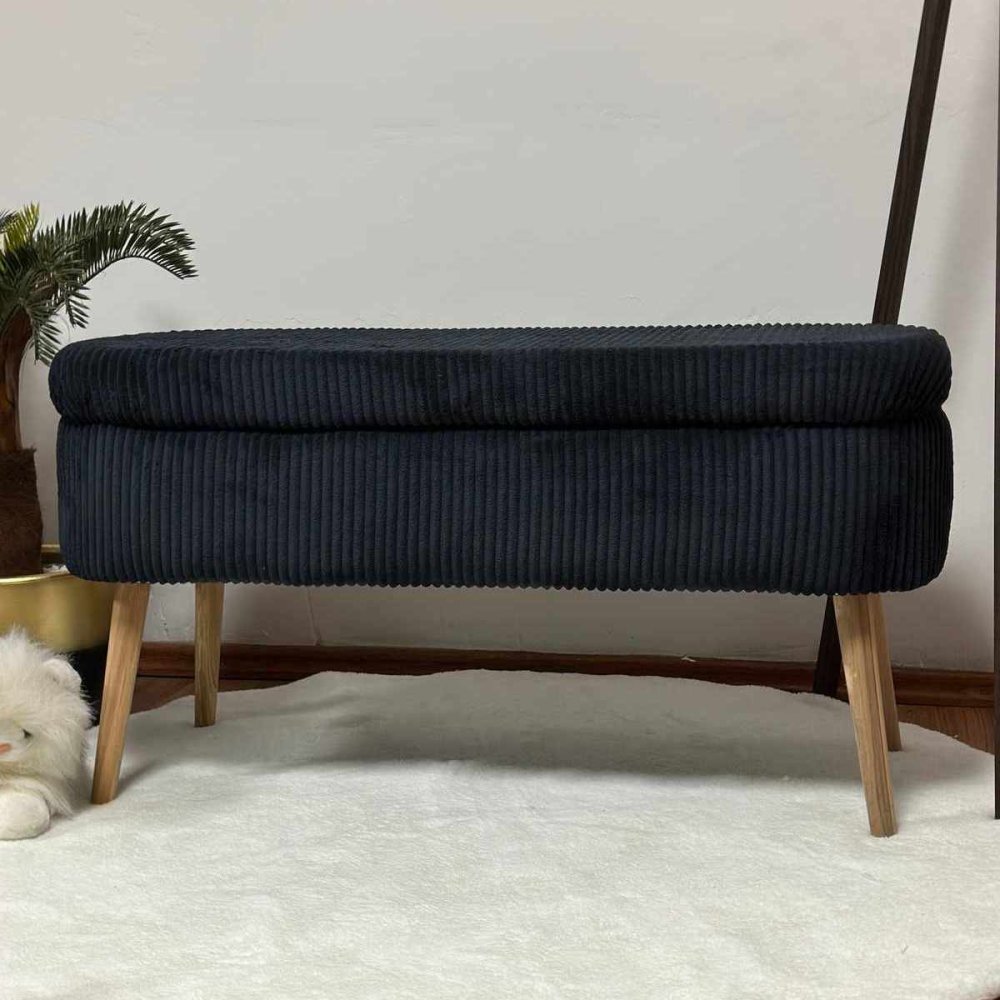 Lavice s úložným prostorem OSLO LINEN (obrázek 10)