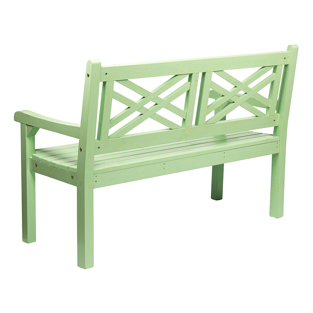 Záhradná drevená lavička FABLA 124 cm Tempo Kondela