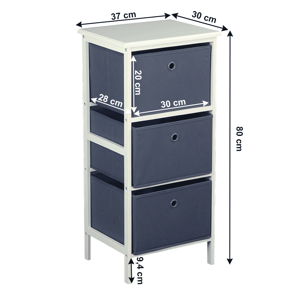 Regál s košíky EMONE TYP 1 Tempo Kondela Obrázek