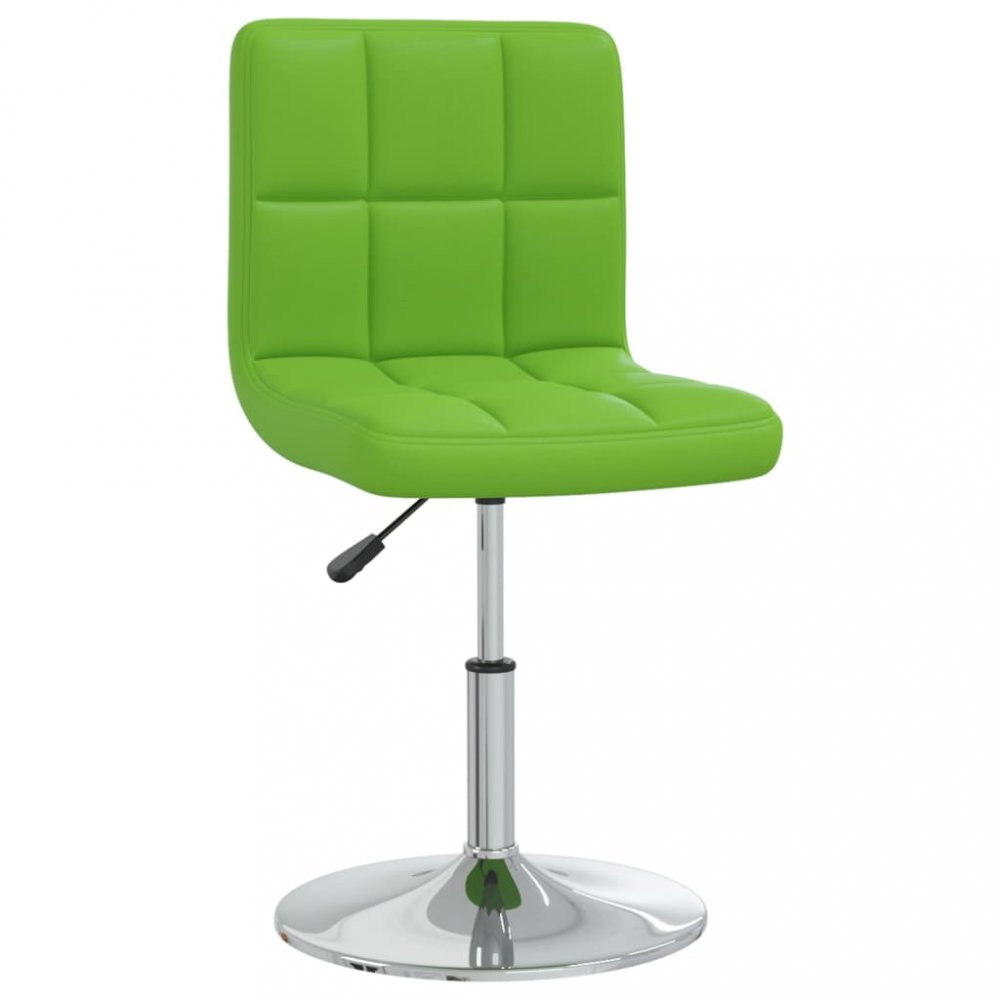 Kancelářská židle umělá kůže / chrom Dekorhome Zelená
