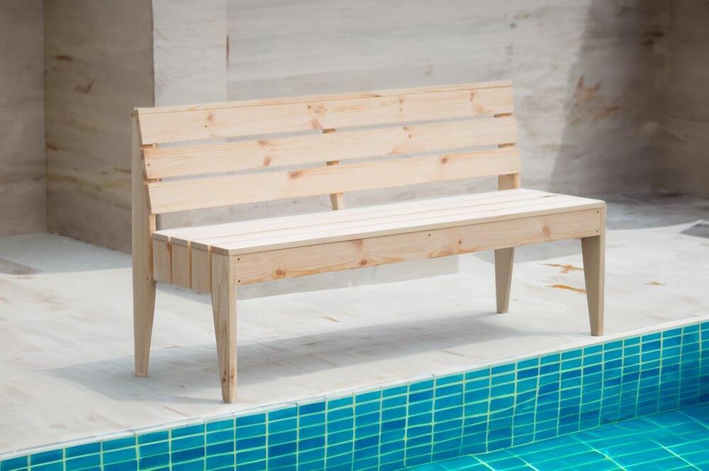 Záhradná lavica POOL Rojaplast