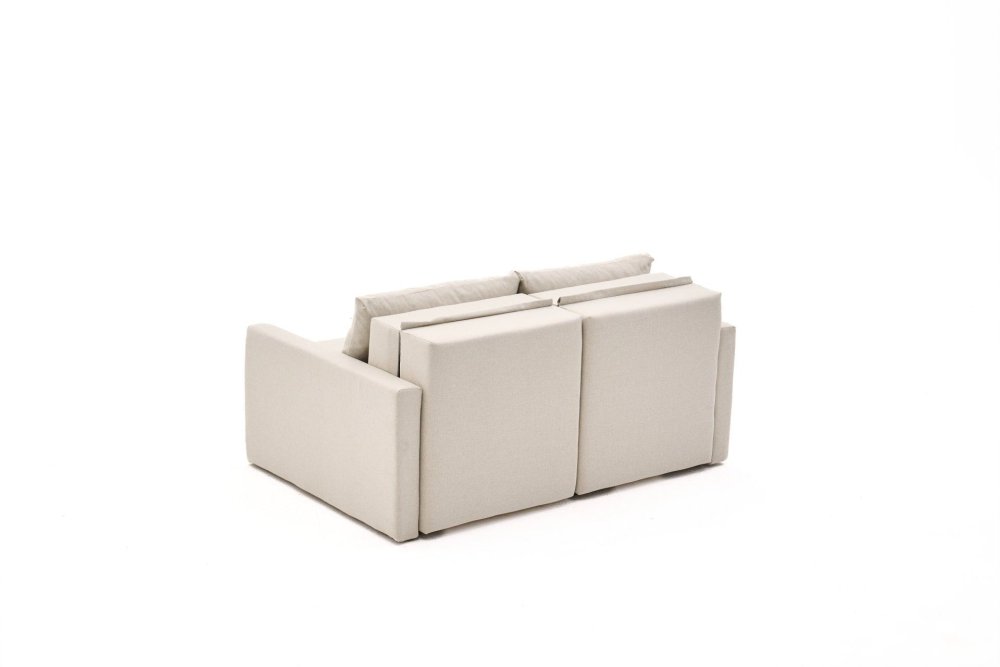 Dvoumístná rozkládací pohovka Saros - Cream (obrázek 6)