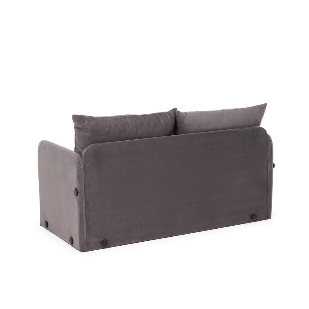 Dvoumístná rozkládací pohovka Saga 2-Seater - Grey (obrázek 4)
