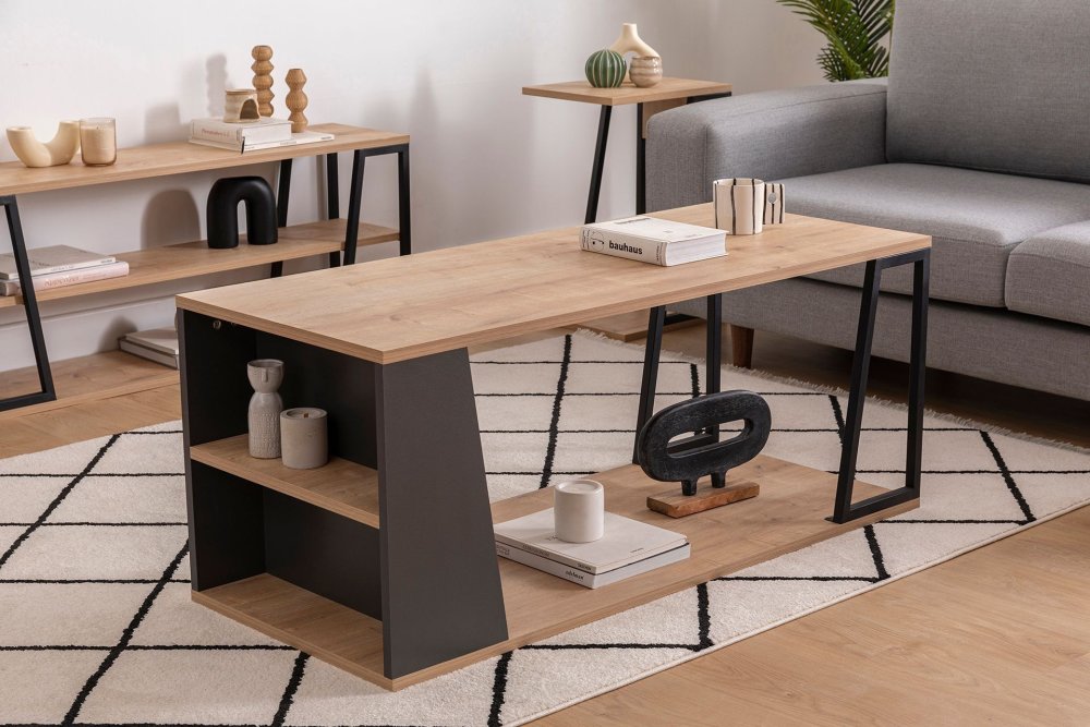 Konferenčný stolík Lissa - Black