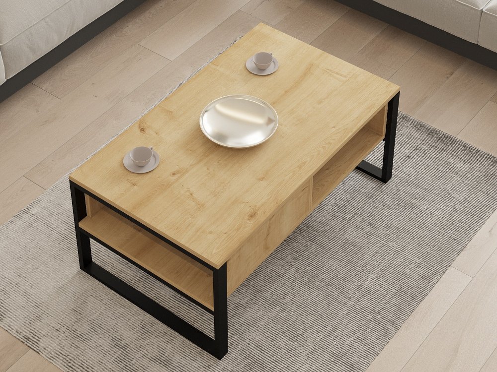 Konferenčný stolík Devon Orta- Sapphire Oak