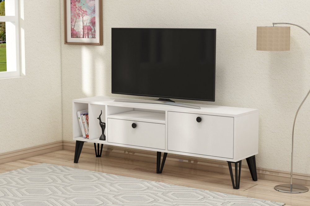 TV stolík Aris - White